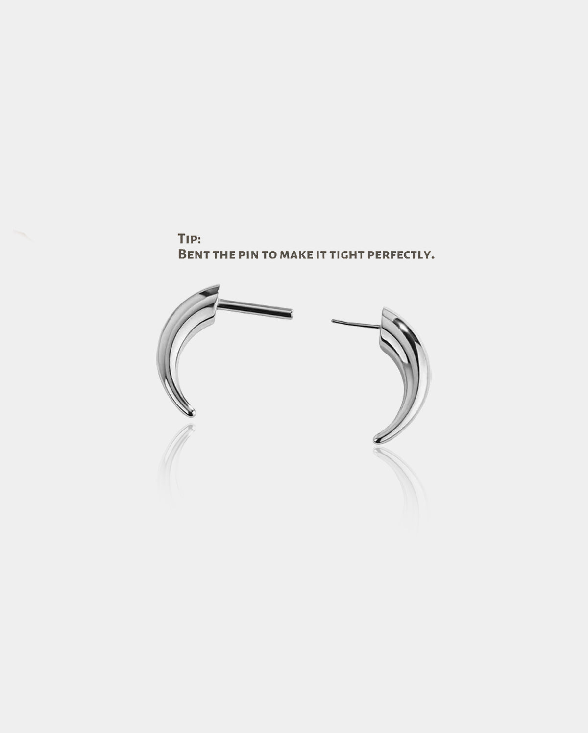 Tribal Fake Gauge Horn Threadless Septum Ring