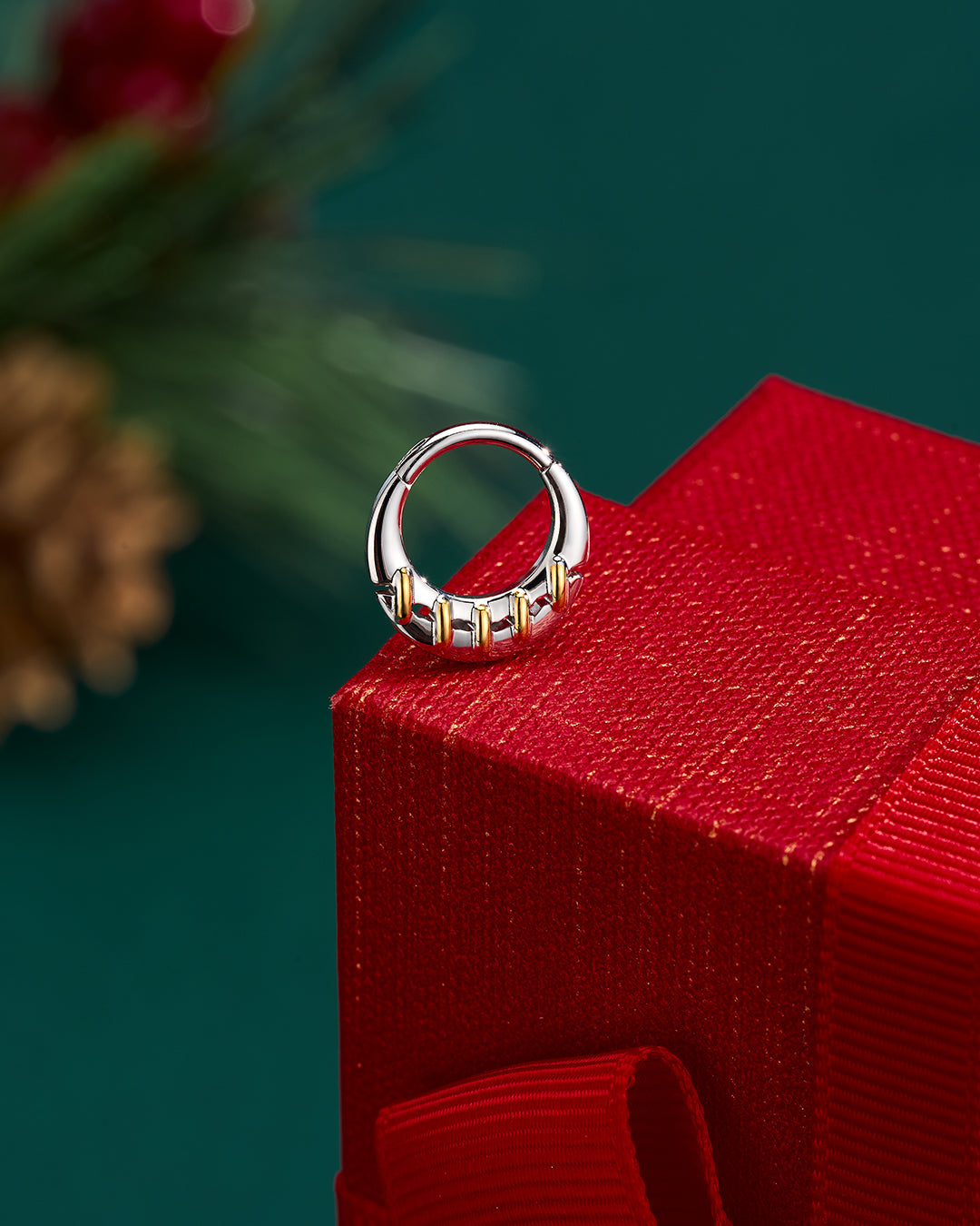 Sutured Rebirth Septum Ring