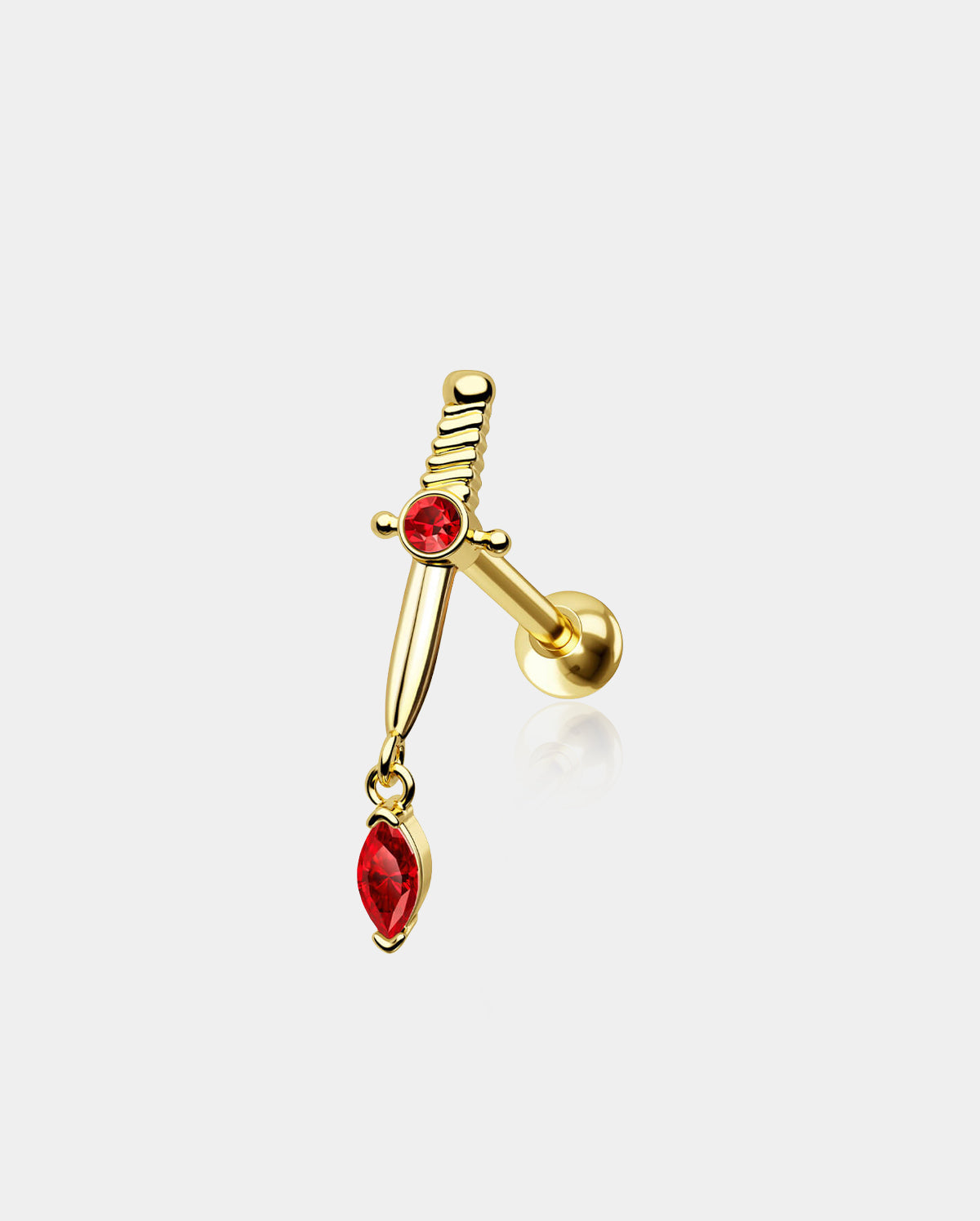 sword cartilage earring