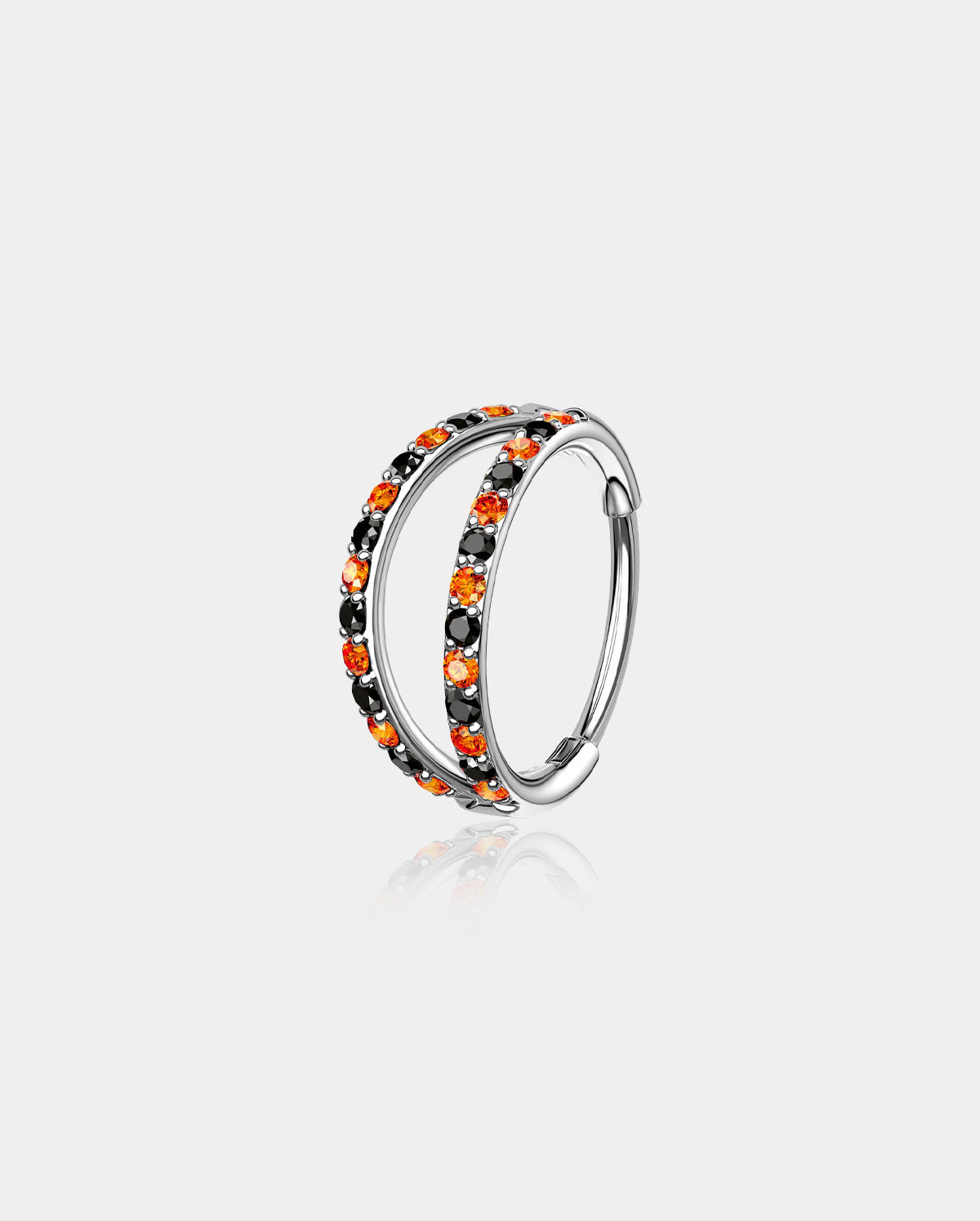 double hoop halloween nose rings