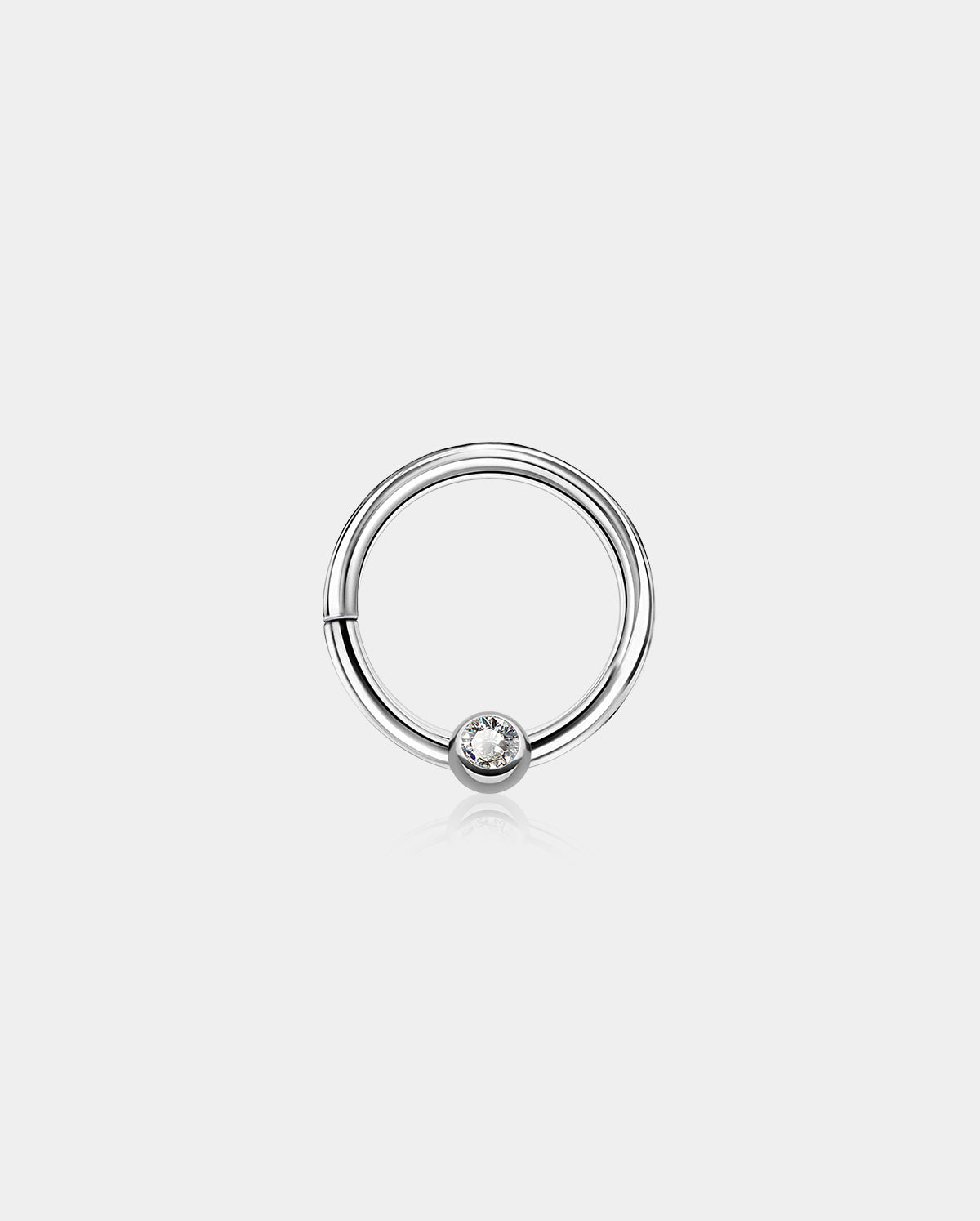 captive bead ring septum