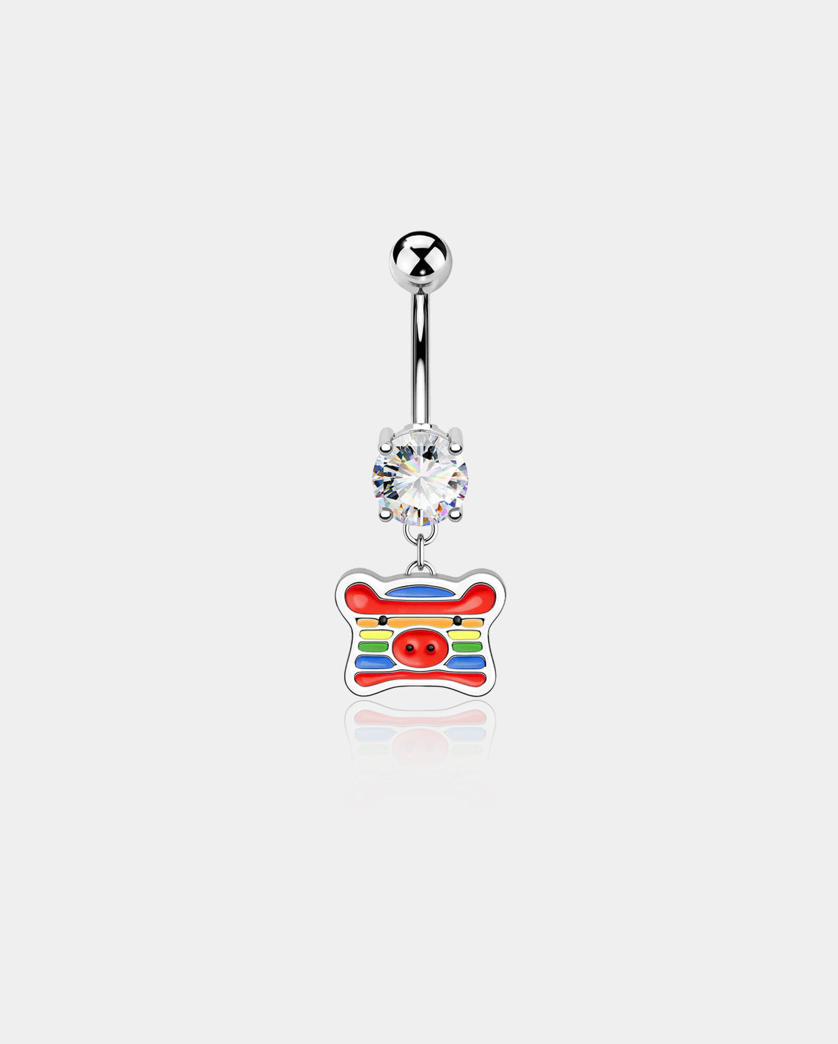 oufer pig belly ring
