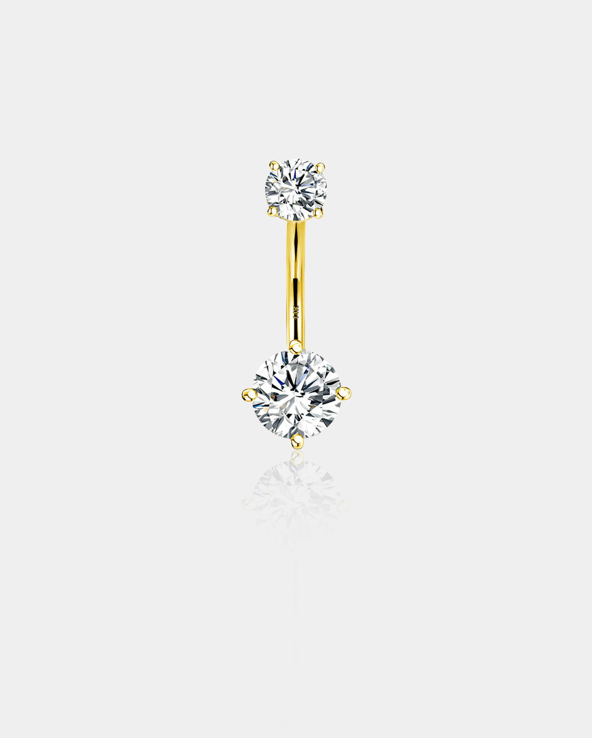 gold navel ring
