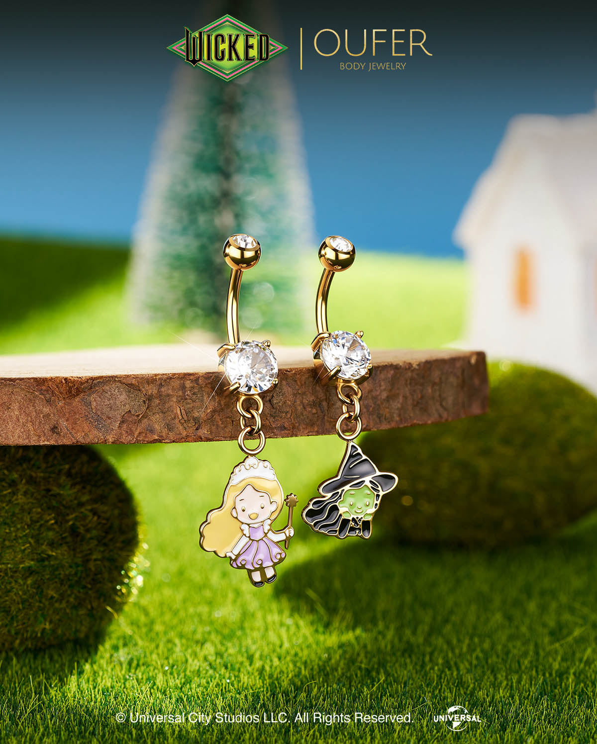 wicked belly ring