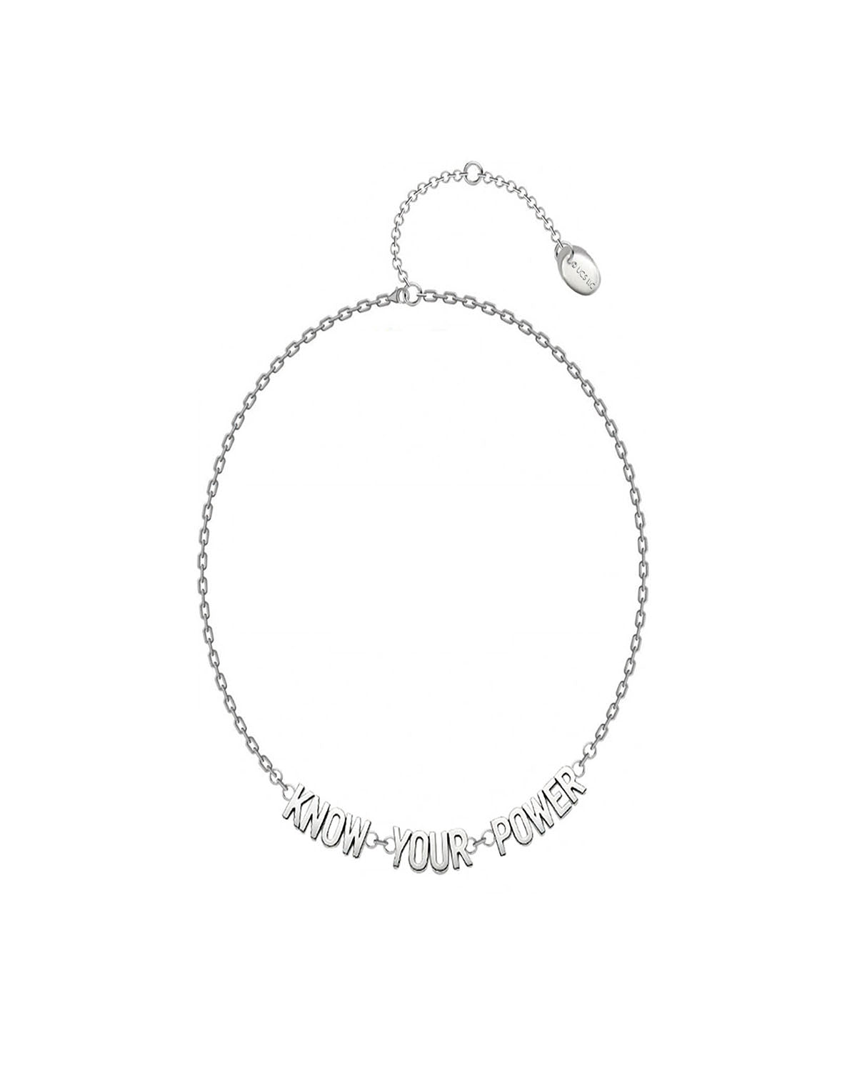 WICKED X OUFER âKnow Your Powerâ Letter Necklace