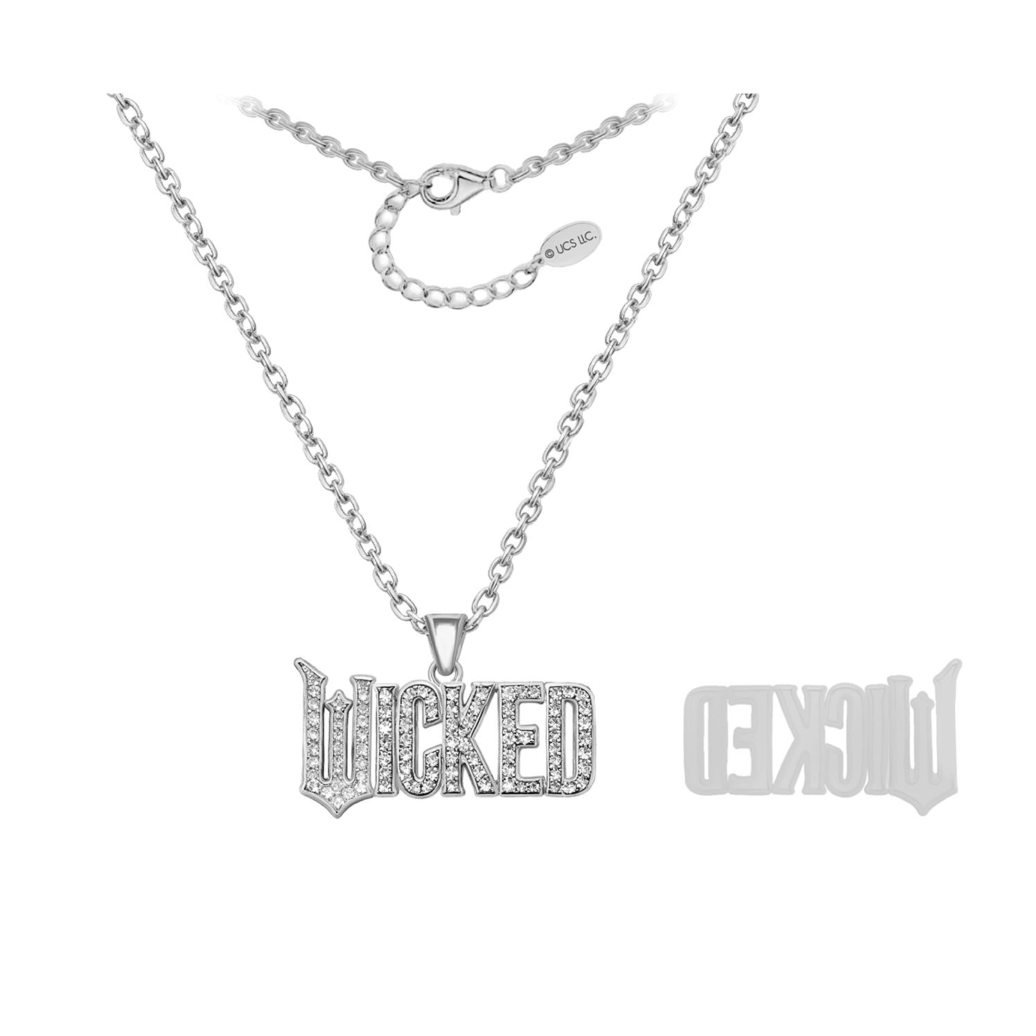 WICKED X OUFER "WICKED" Letter CZ Necklace