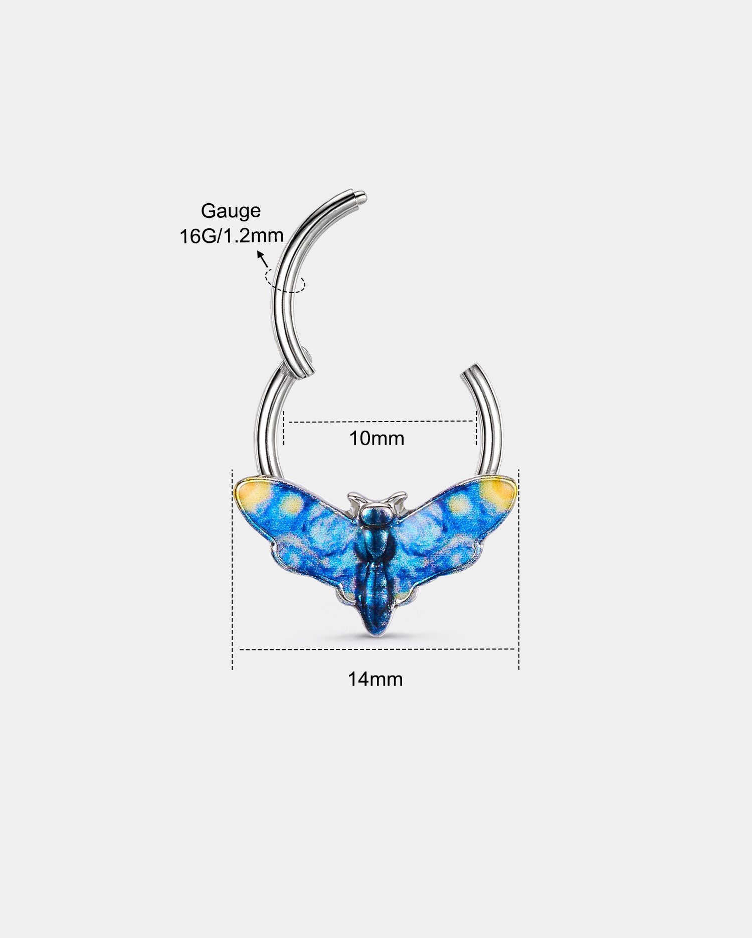 16g septum ring