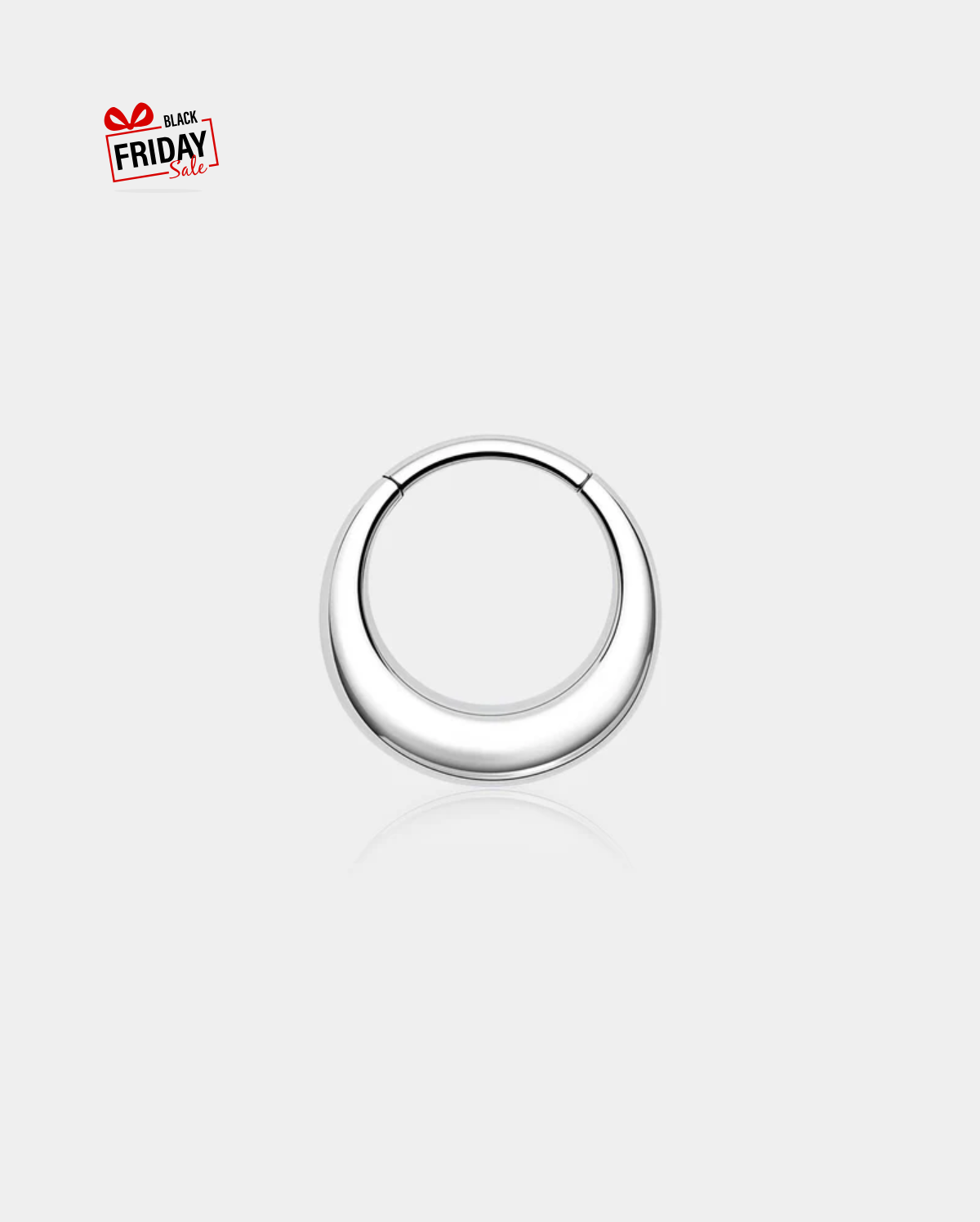 Fake Gauged Hinged Segment Septum Ring