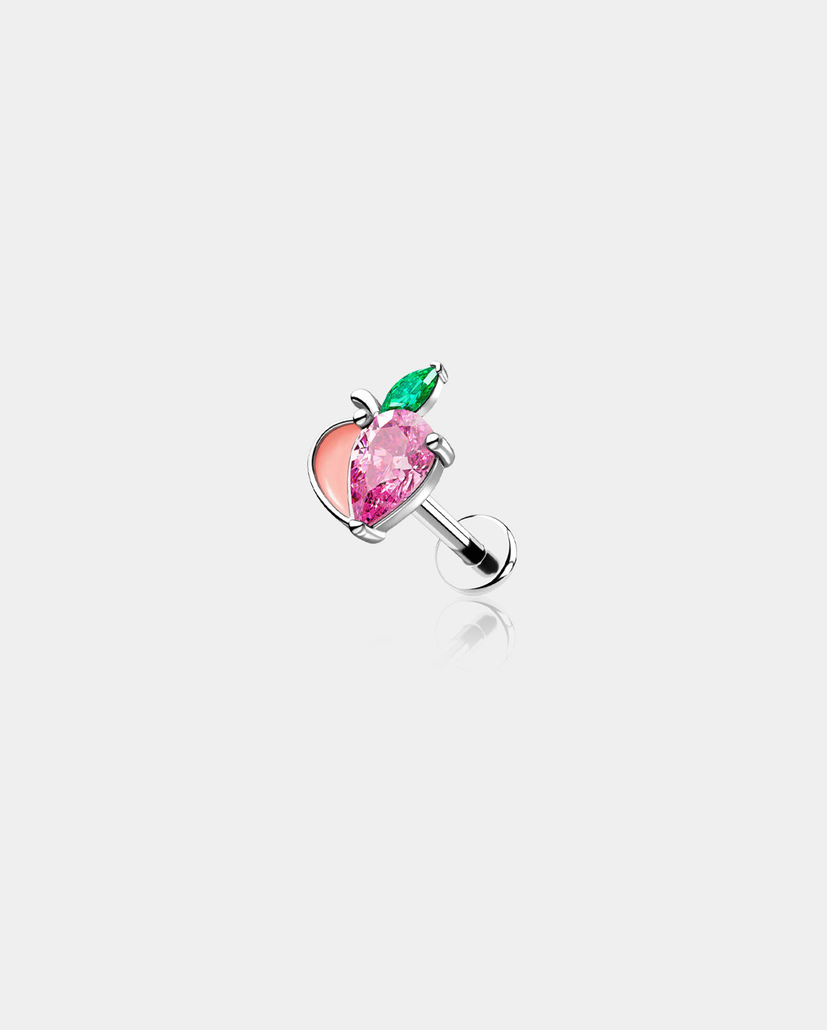 oufer pink piercing stud