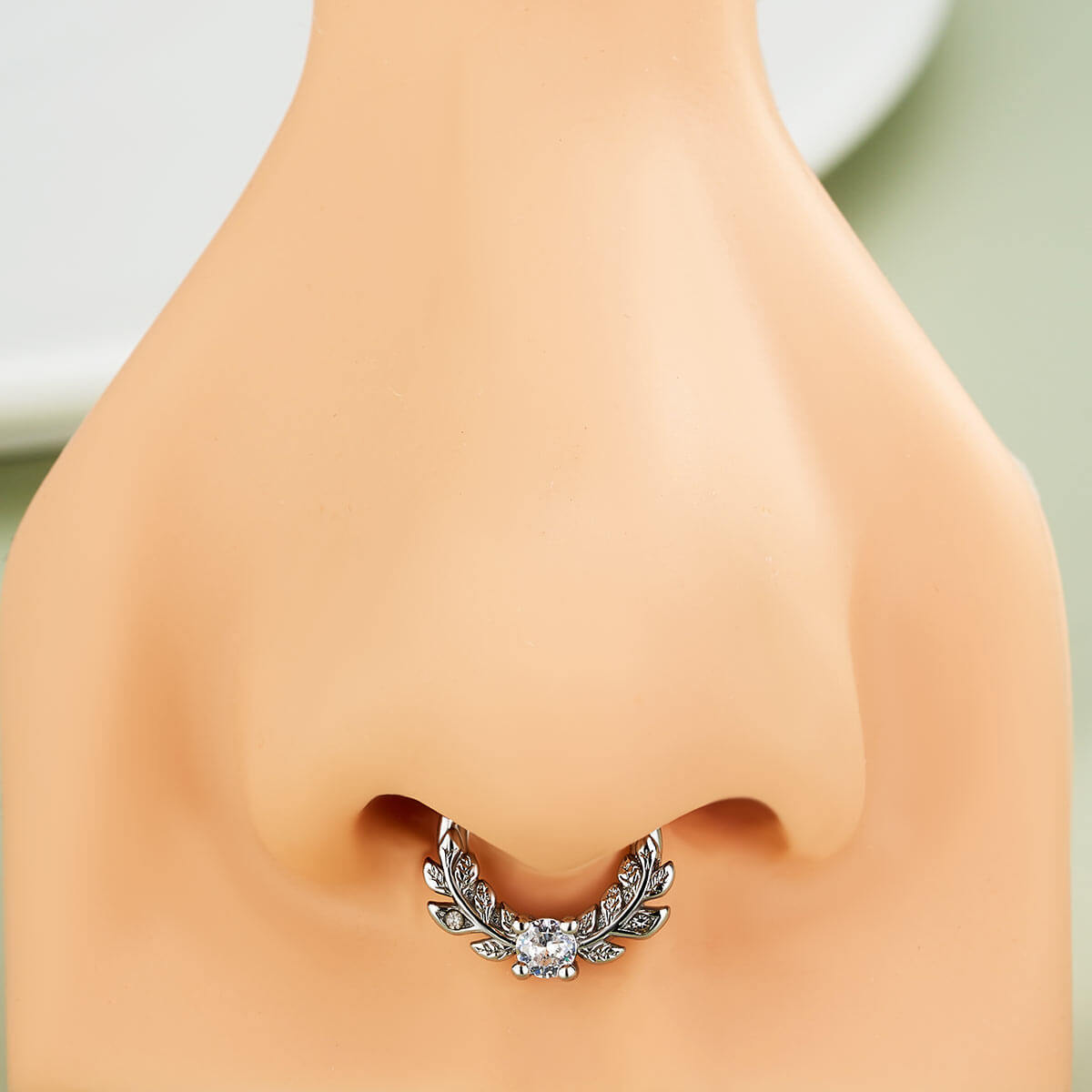 subtle septum piercing