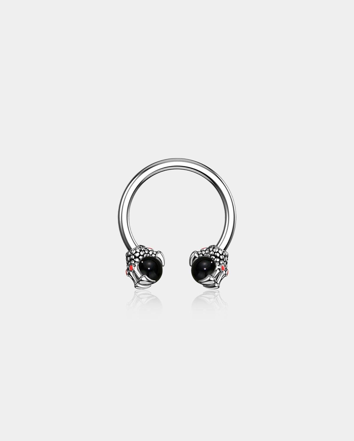 Stone Dragon Claw Septum Daith Ring