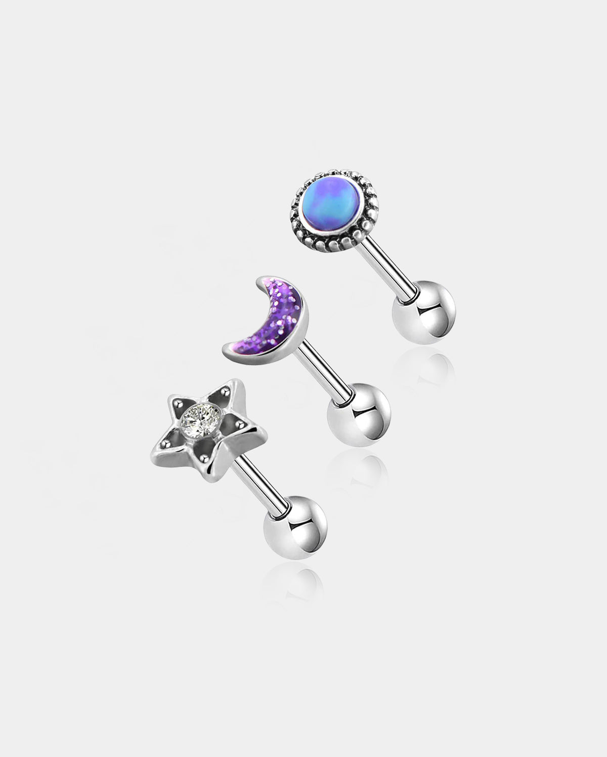 cartilage piercing studs