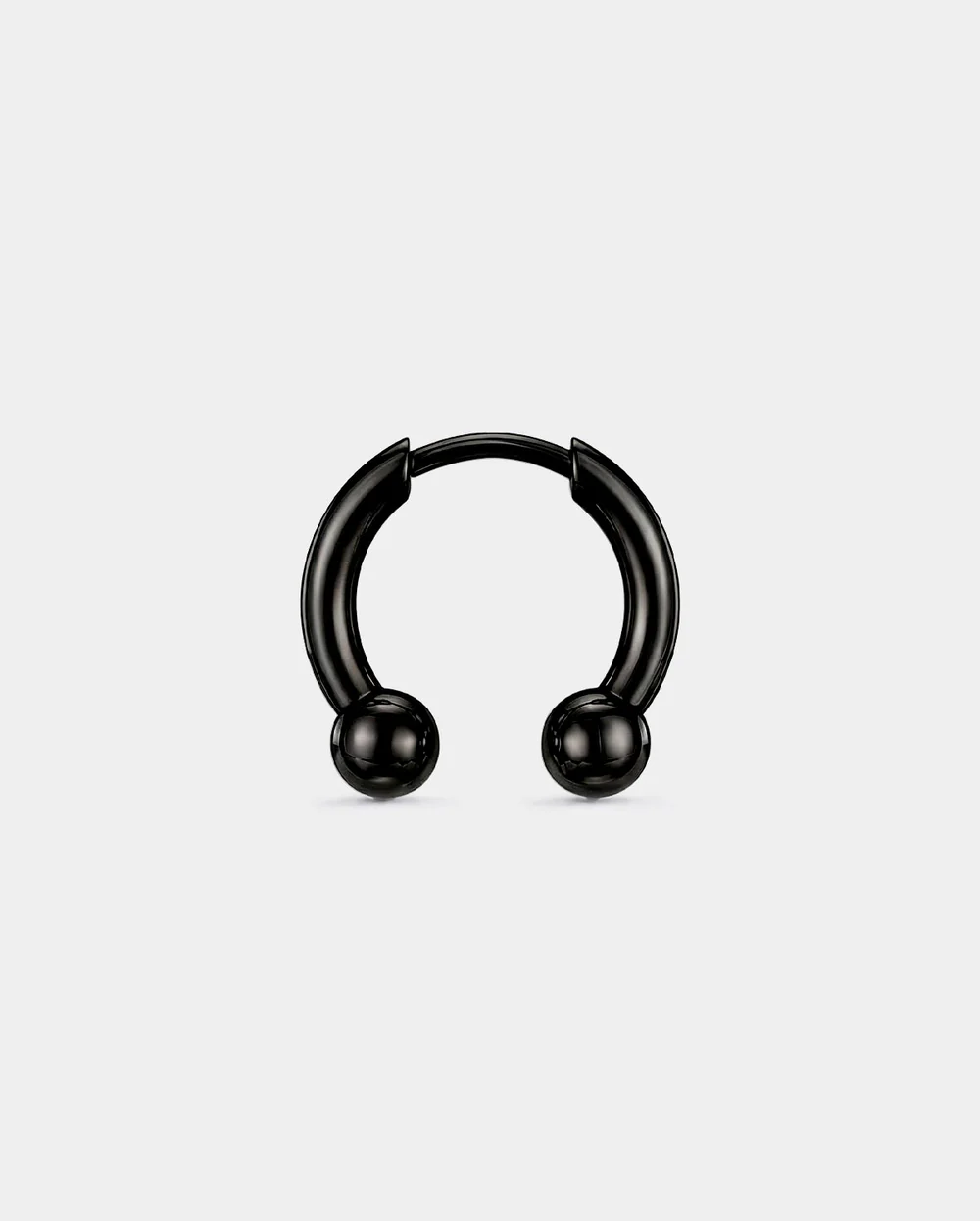 Tribal Fake Gauge Titanium Threadless Septum Ring