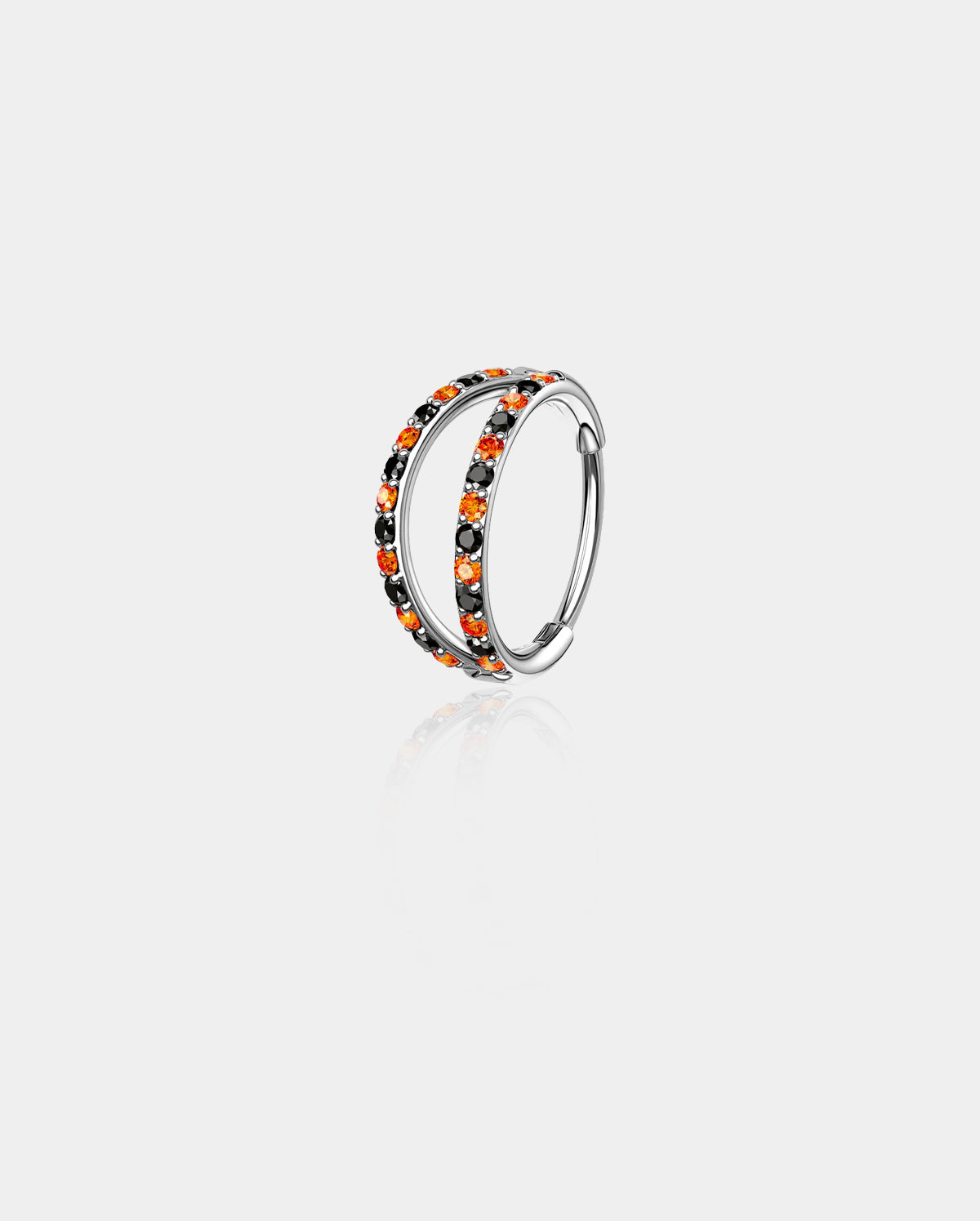 Halloween Double Hoop Nose Ring