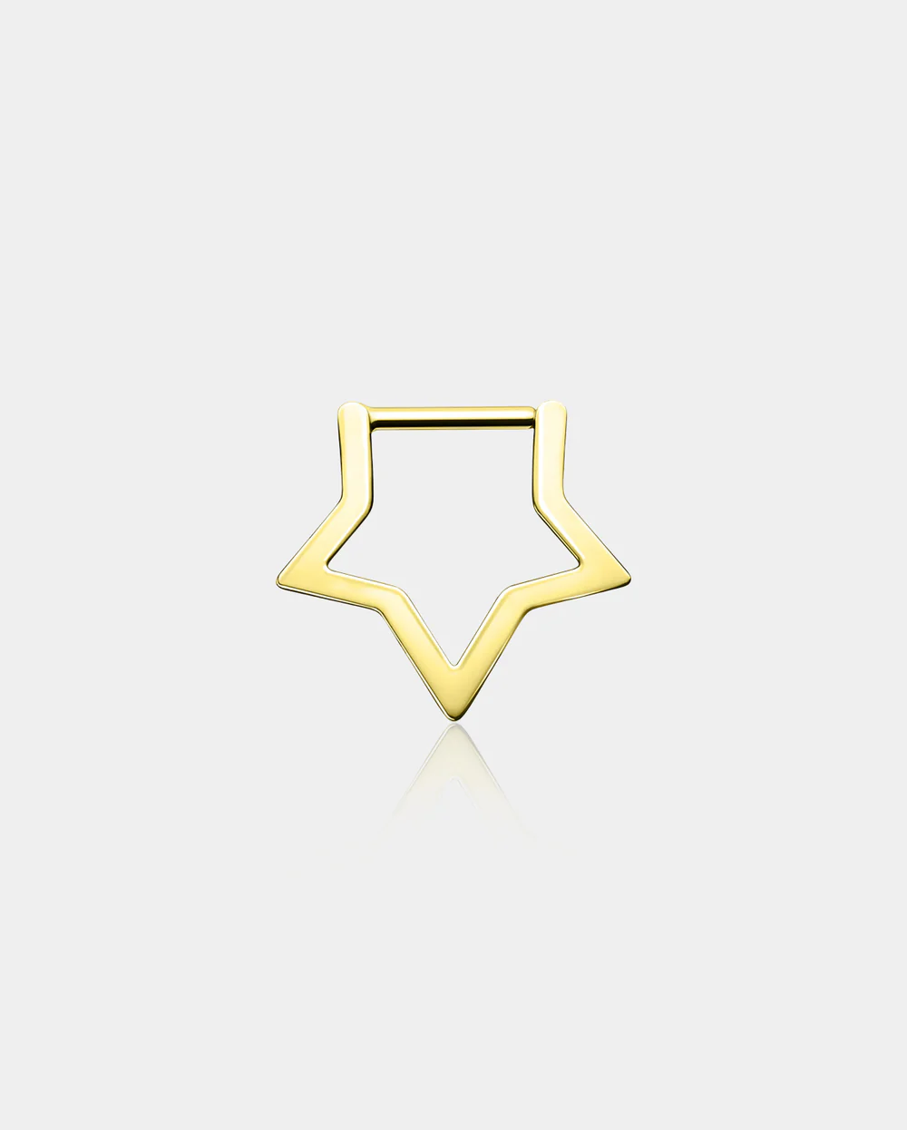 Star Clicker Septum Ring