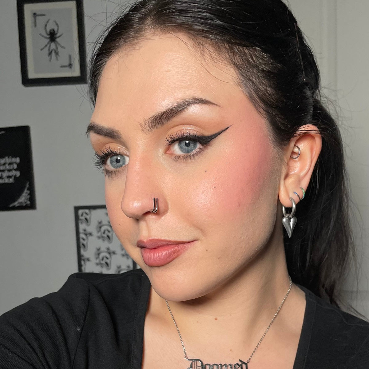 2PCS Musical Notes Nose Stud Pack