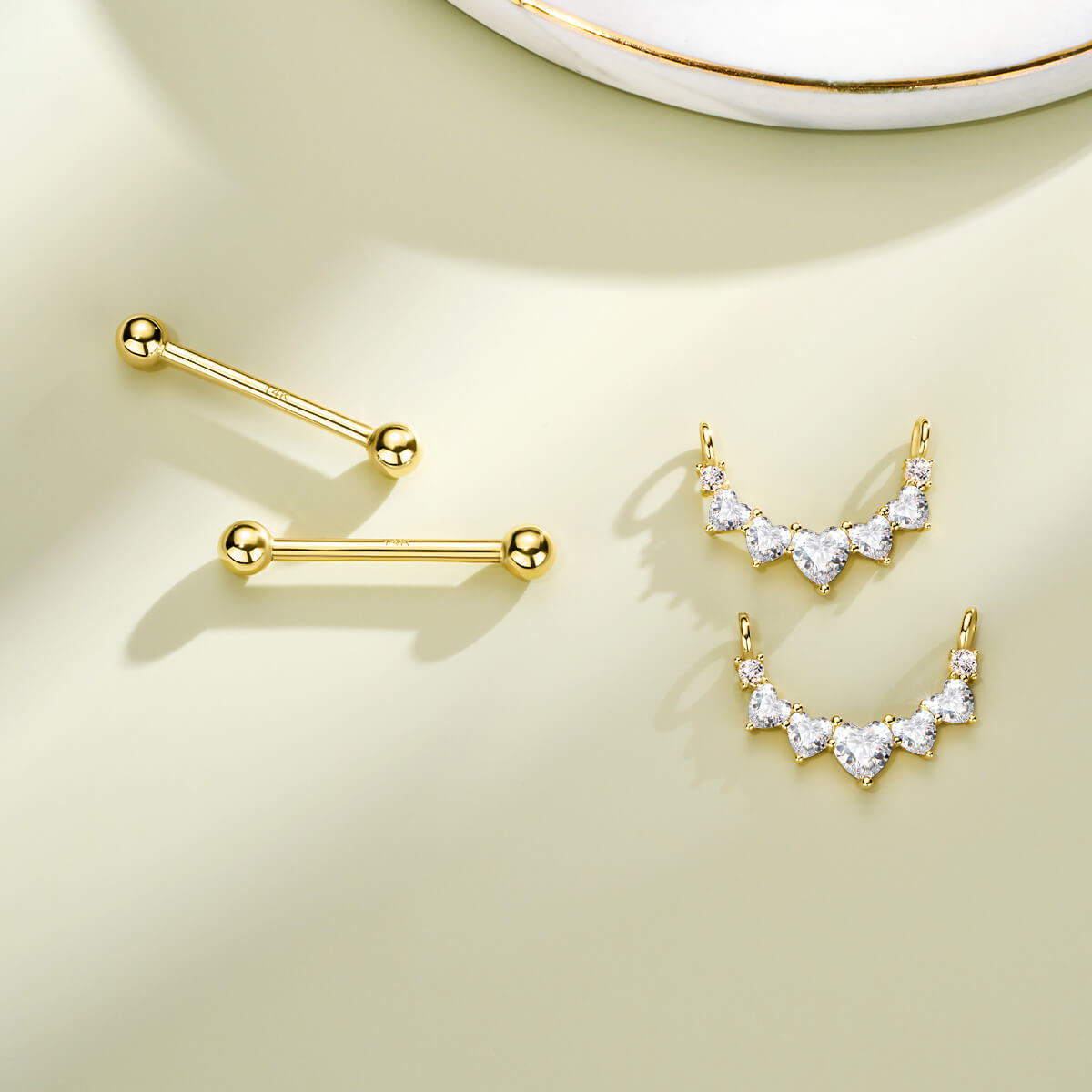 removable nipple shield jewelry