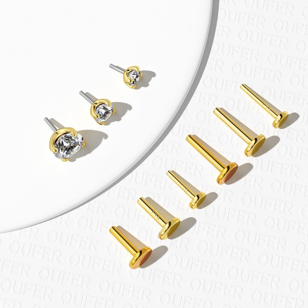 internally threaded helix stud