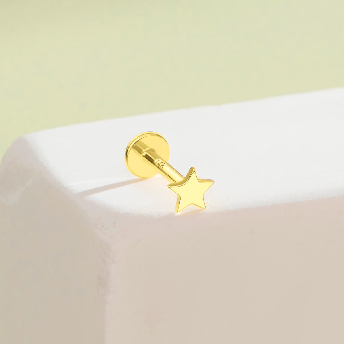 flat nose piercing earrings