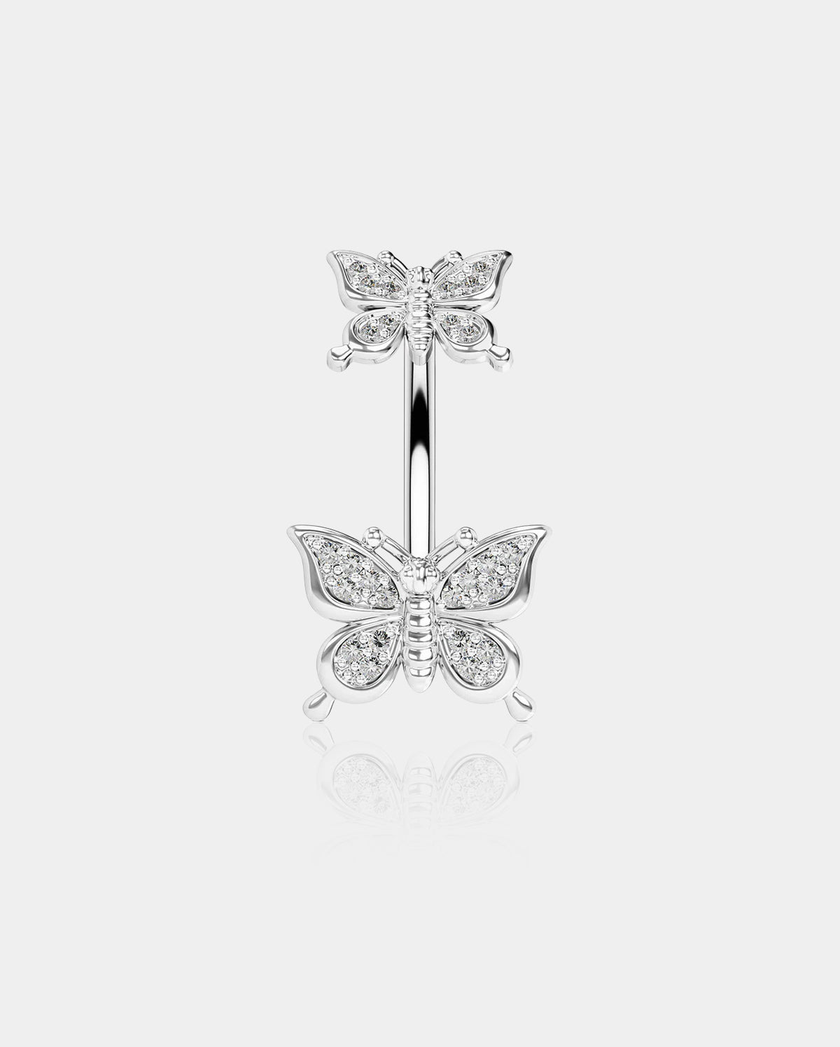 butterfly navel ring