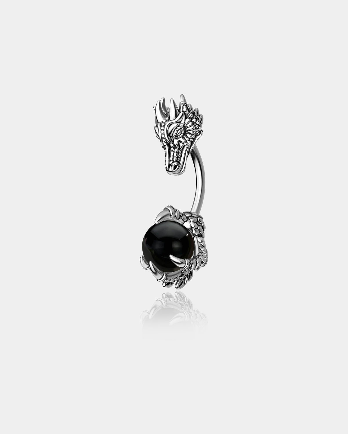black dragon belly ring