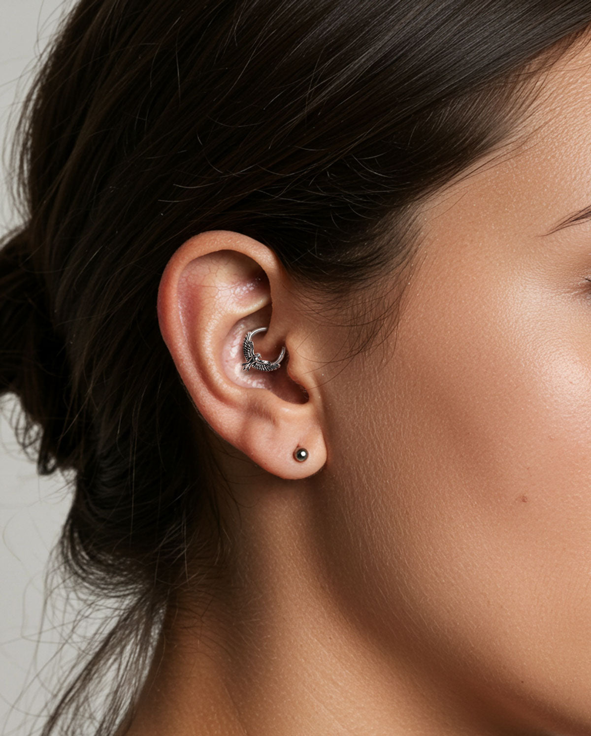 Flying Dove Daith Septum Ring