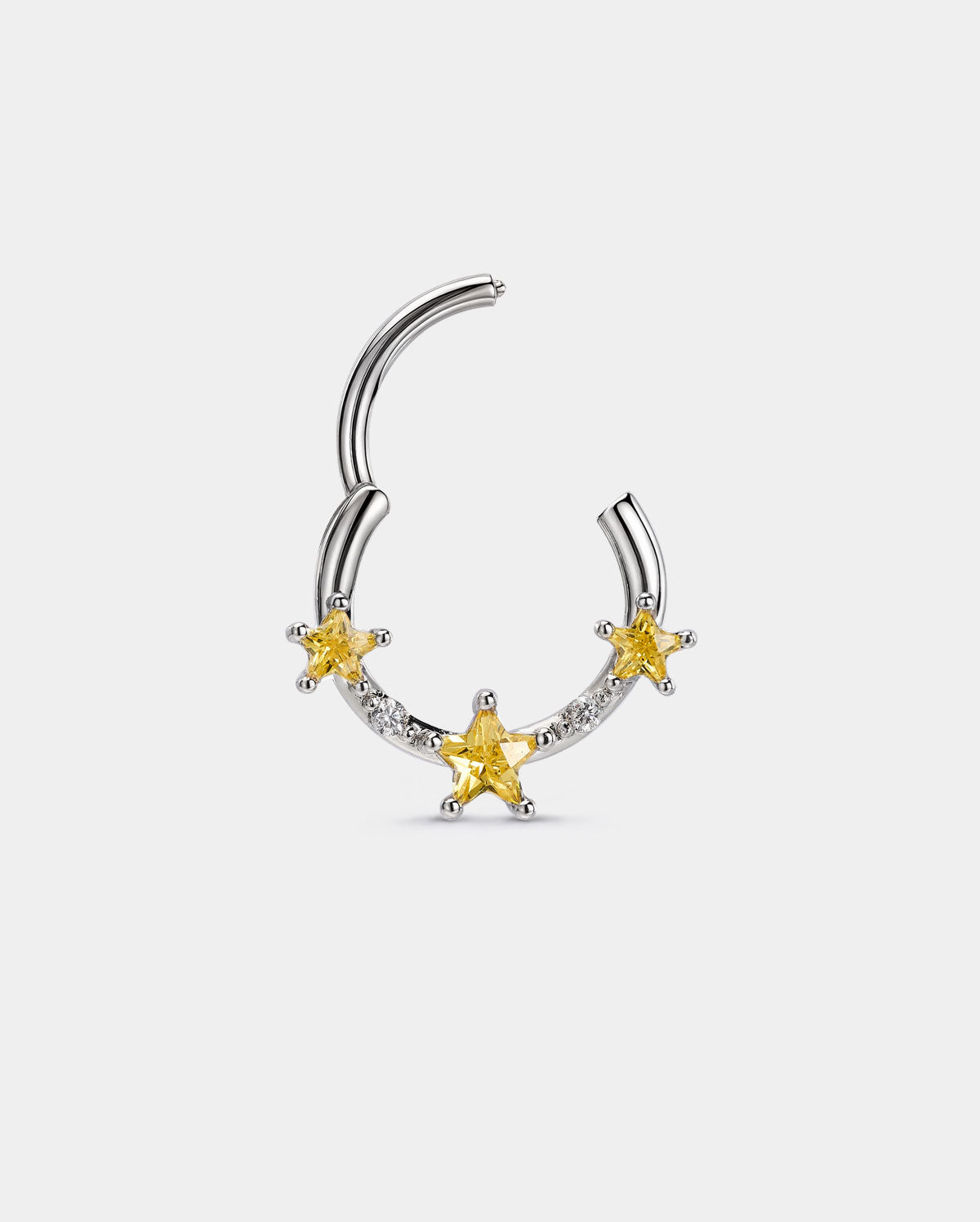 hinged segment star septum ring
