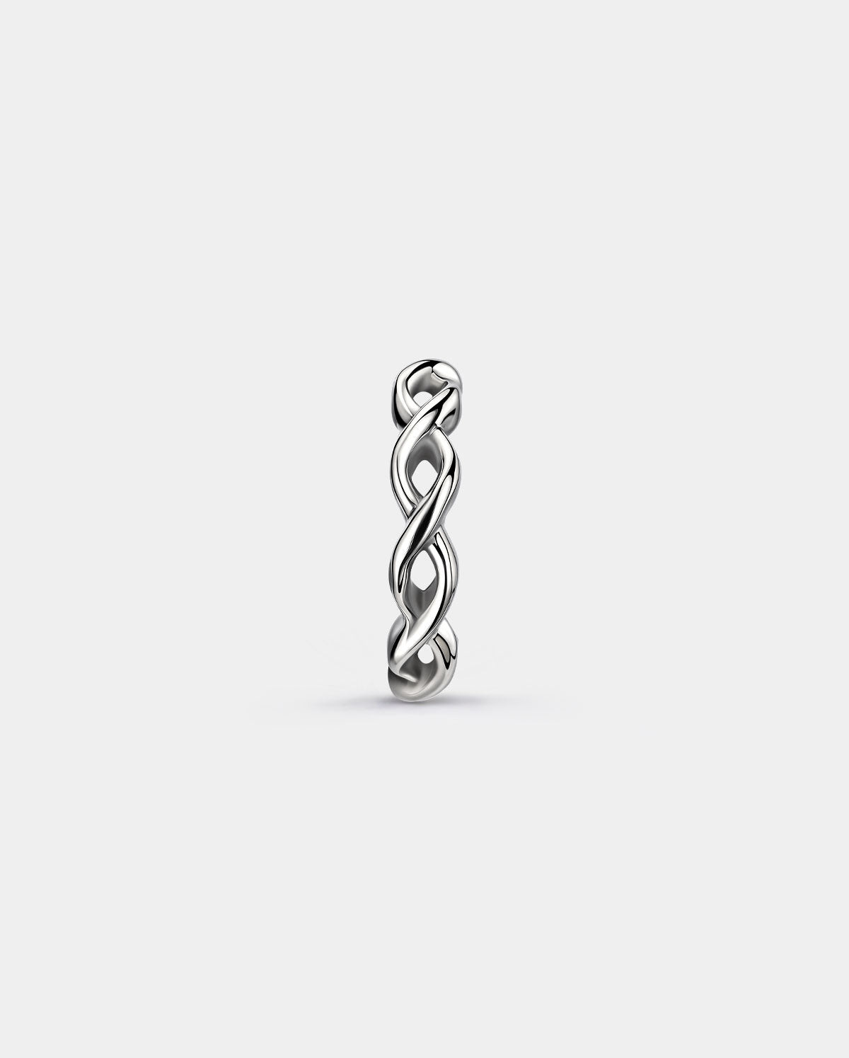 Twisted Rope Segment Nose Ring