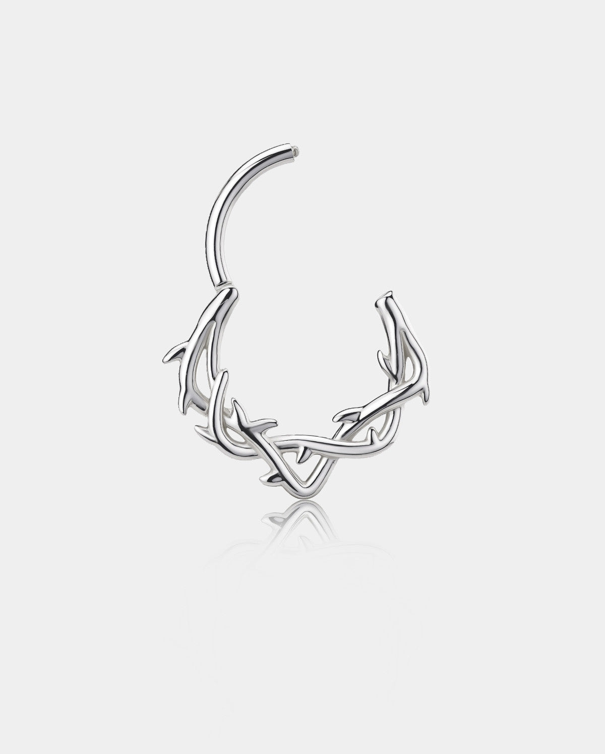 hinged segment vine septum ring