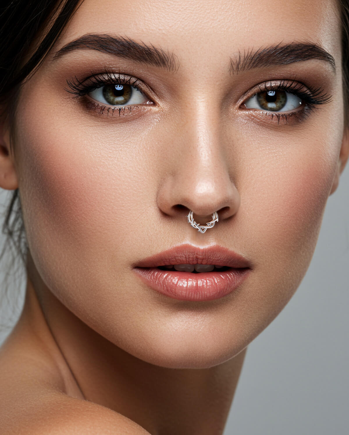 vine septum piercing