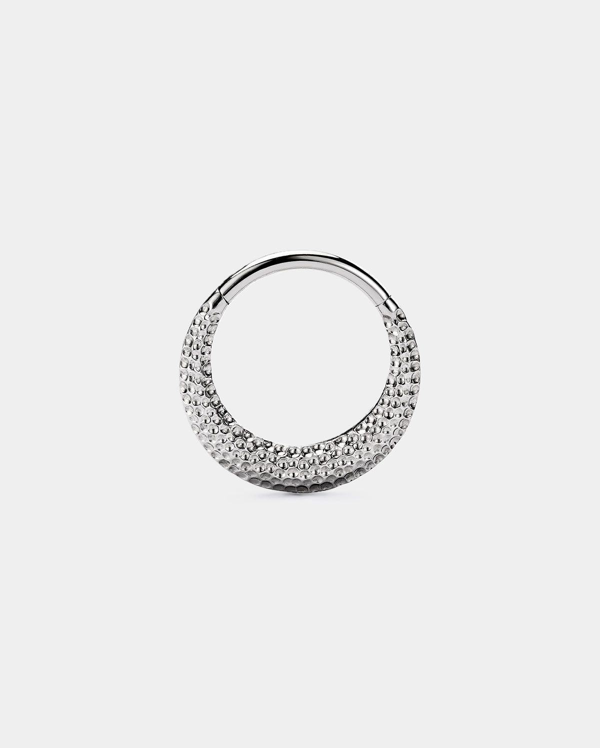 oufer hammered septum ring