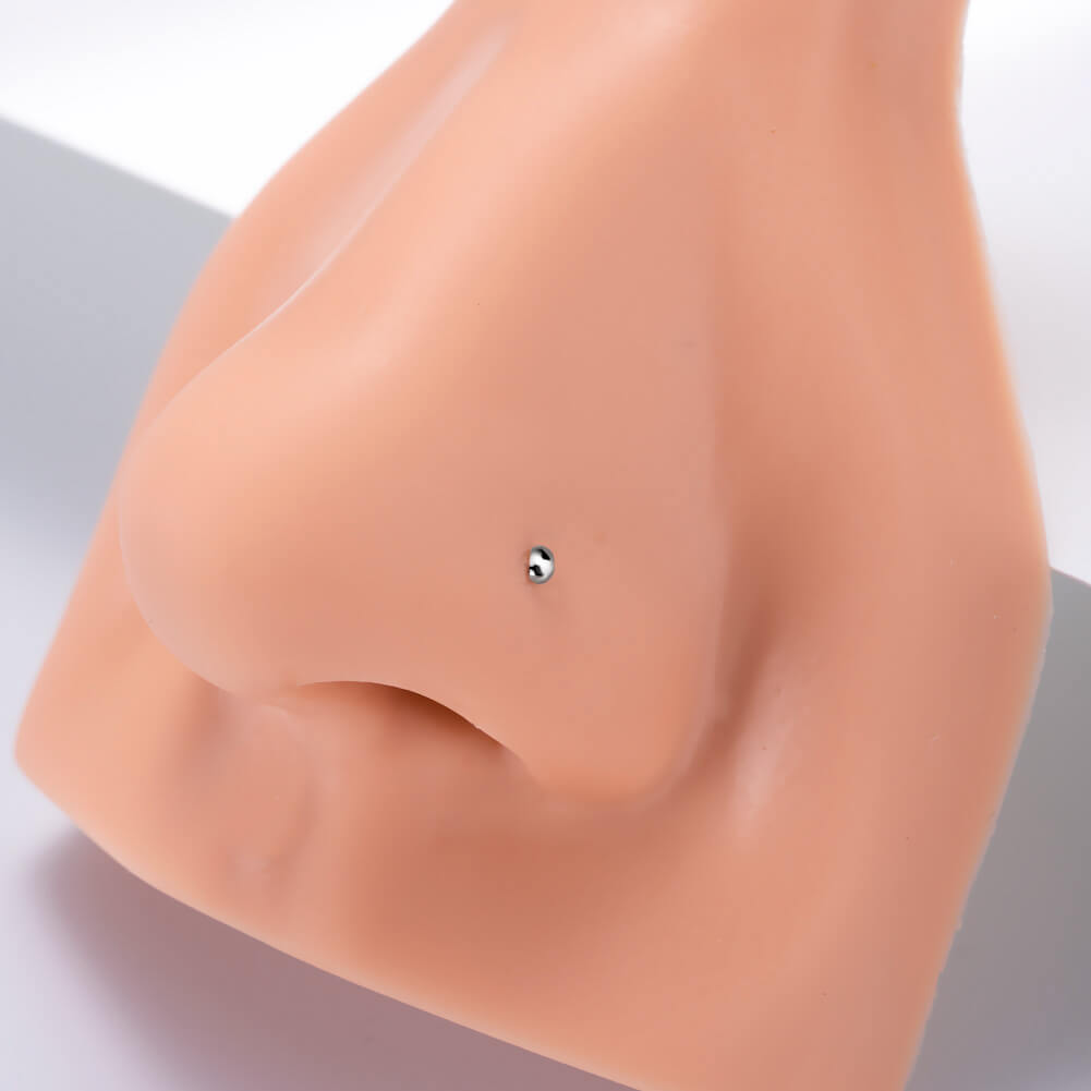 2PCS Titanium HalfBall Nose Screw Studs