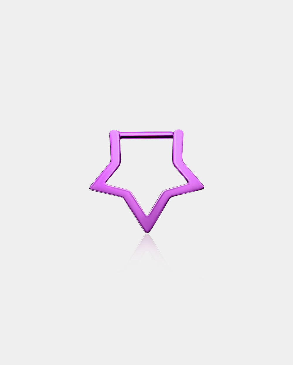 Star Clicker Septum Ring