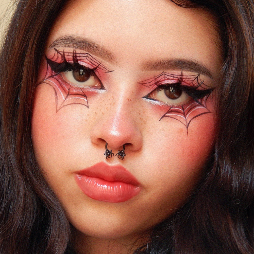 Halloween Spider Horseshoe Septum Ring