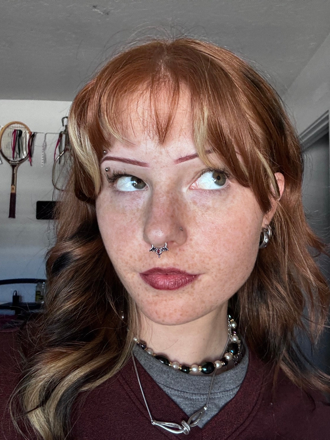 Bat Wing Devil Eye Segment Septum Ring