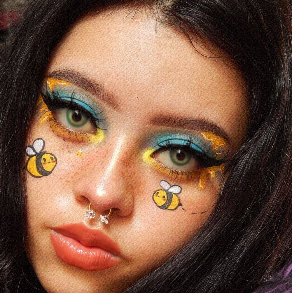 BeeFlower Horseshoe Septum Ring Daith Earrings