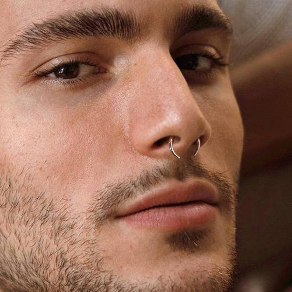 8-16G Cresent Horseshoe Septum Ring