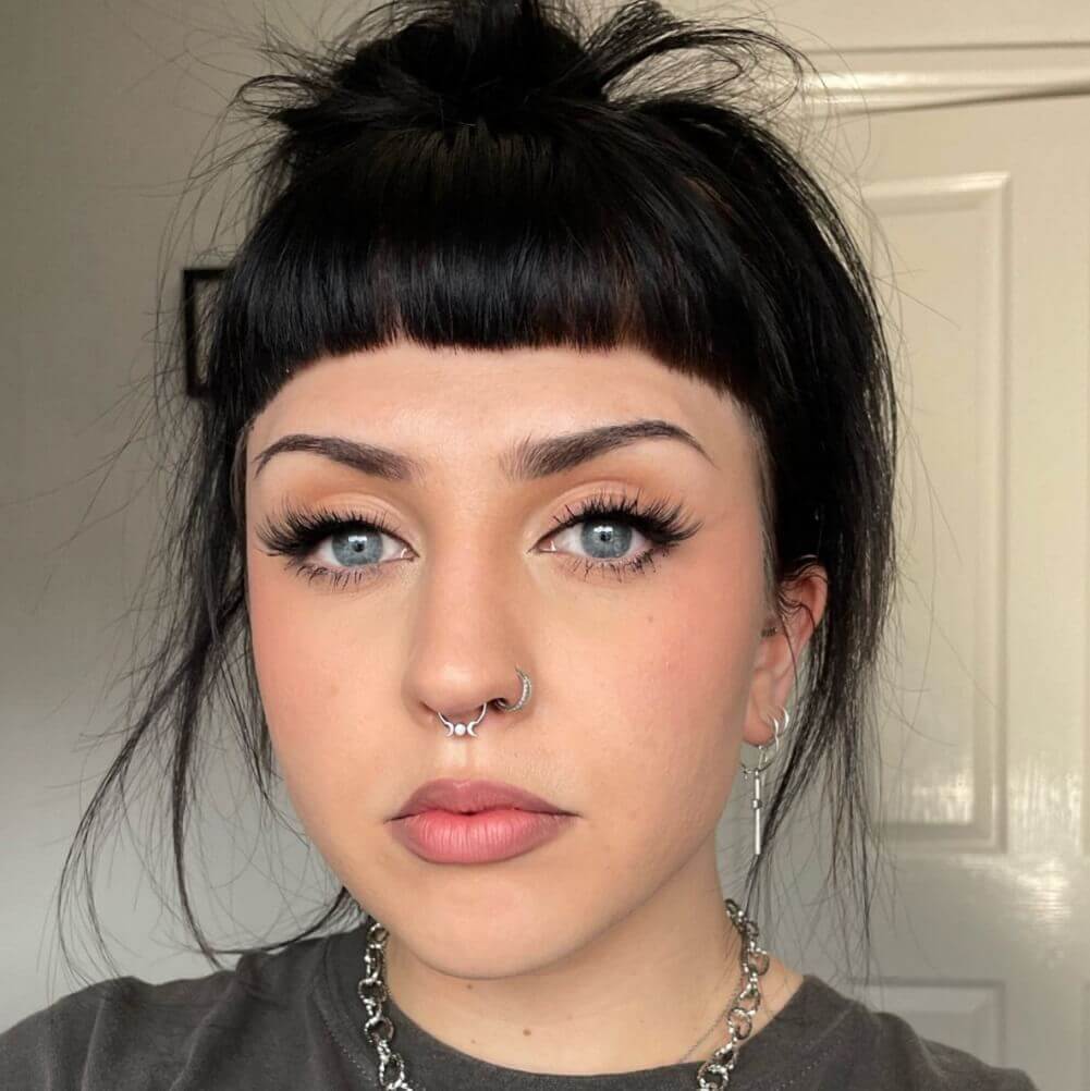 moon phase septum piercing