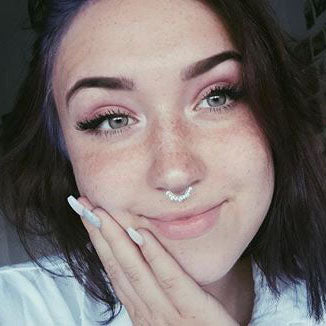 14G/16G/18G CZ and Beads Stainless Steel Septum Ring - OUFER BODY JEWELRY