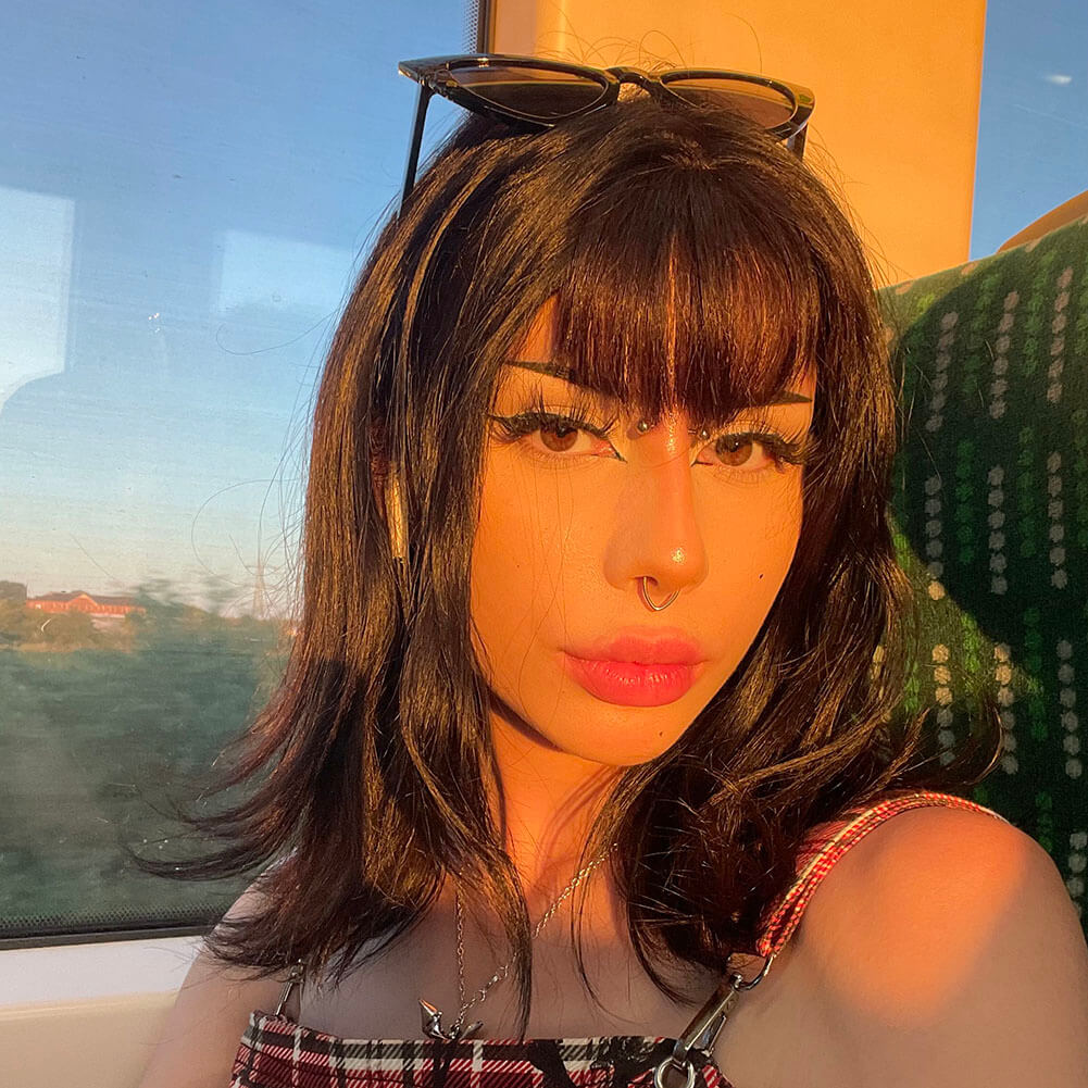 V-Shaped Titanium Septum Ring