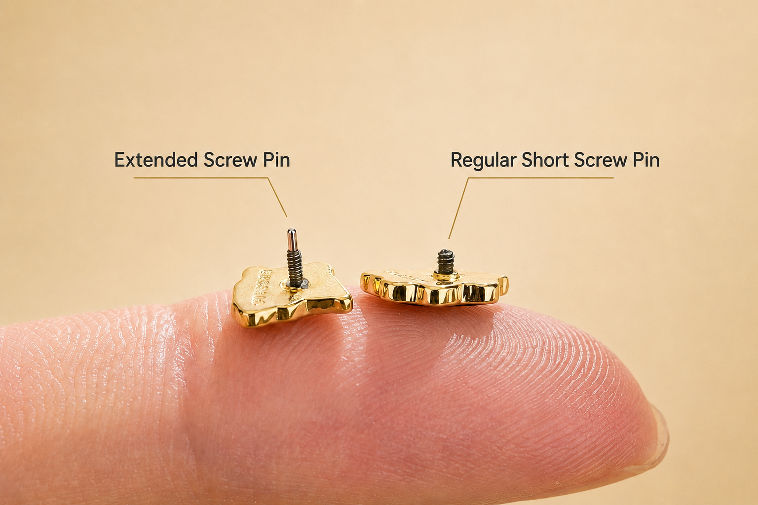 Upgraded Extended Internally Threaded Stud: Easier to Screw In, Harder to Lose
