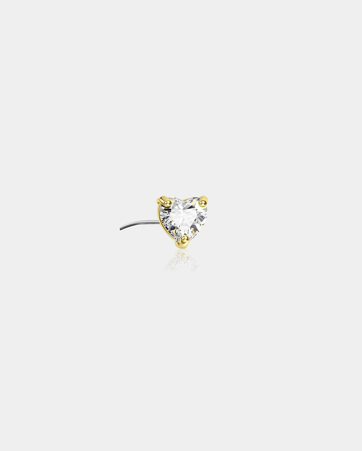 heart nipple ring replacement ball