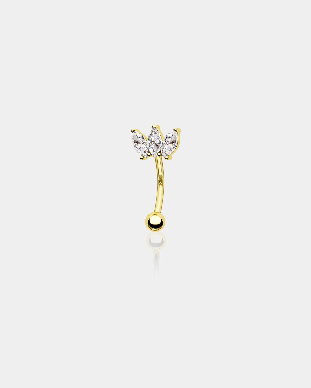 14k gold rook ring