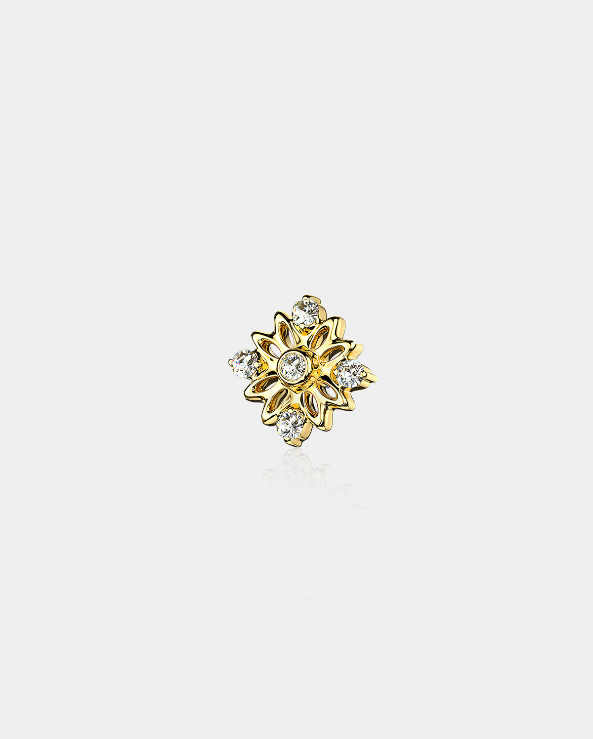 14k gold dermal tops