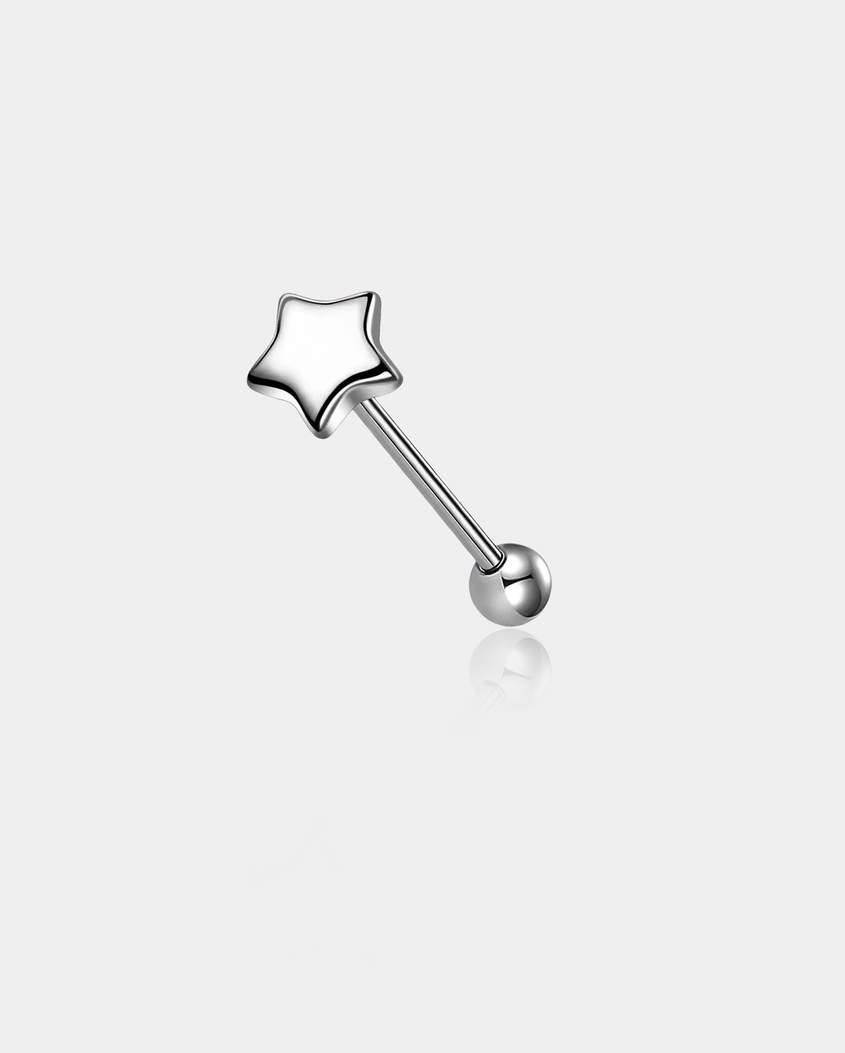 oufer star tongue ring