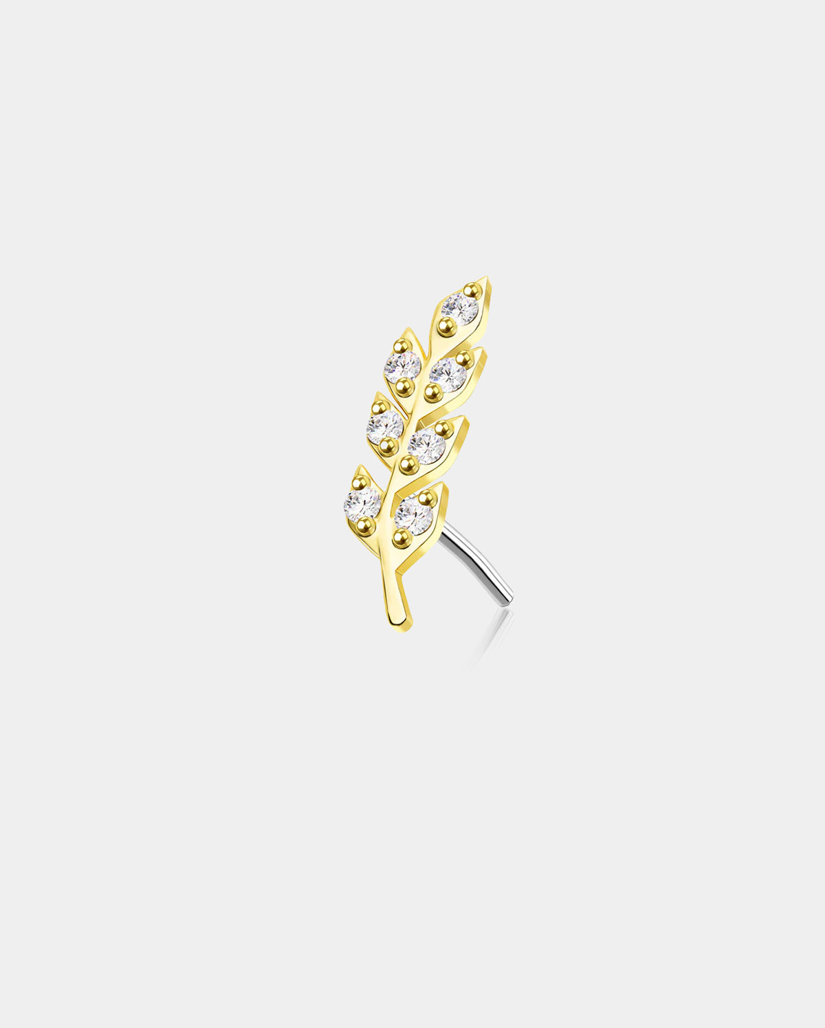 leaf nose ring