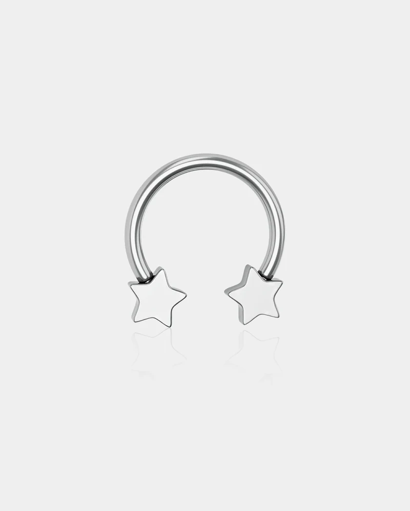 Star Shaped Horseshoe Ring