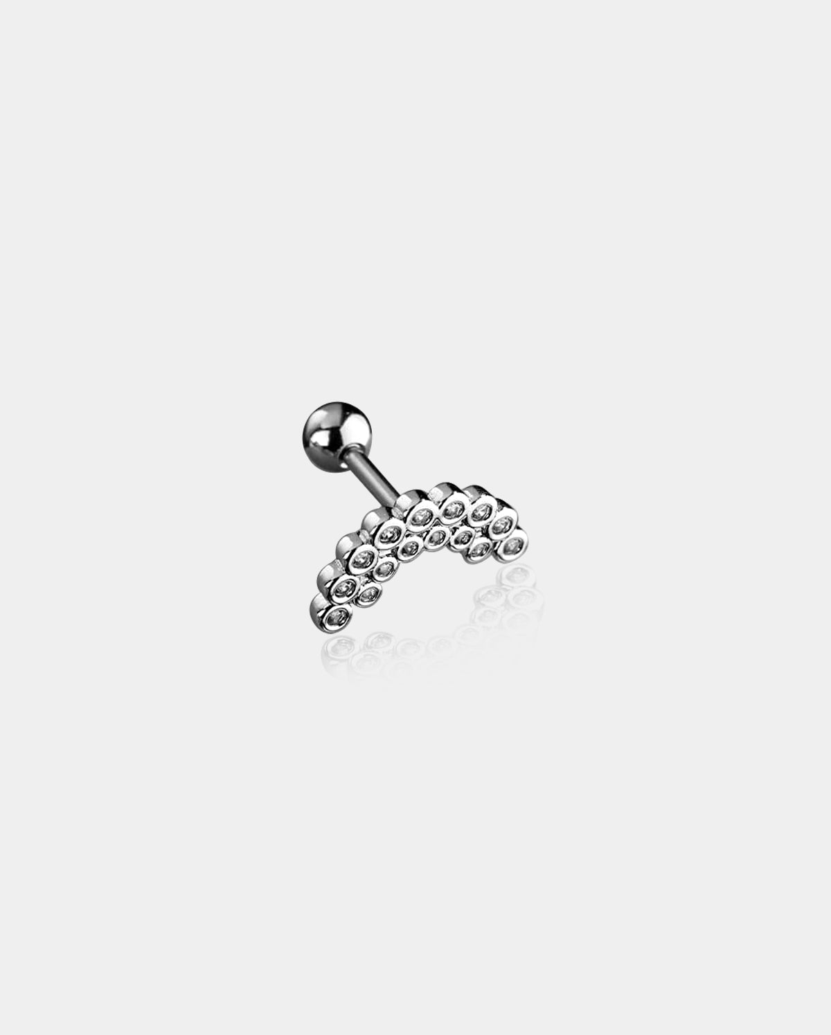 cluster cartilage earring