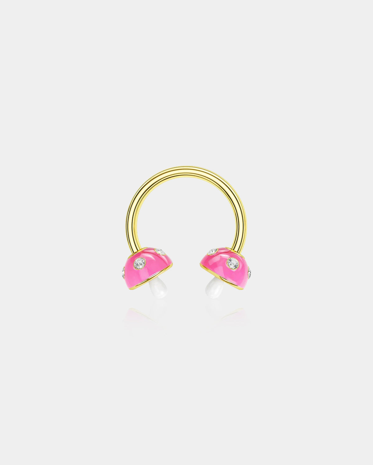 internally threaded septum ring