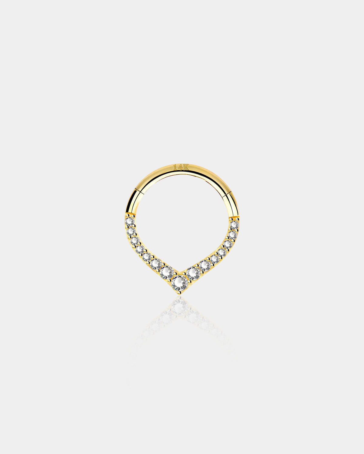 gold daith jewelry - oufer body jewelry